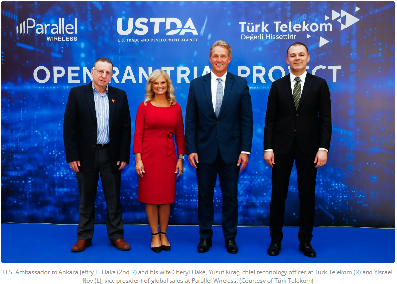 Türk Telekom Open RAN trial with Parallel Wireless